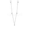 SHEGRACE Rhodium Plated 925 Sterling Silver Pendant Necklaces JN840A-1