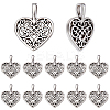 80Pcs Tibetan Style Alloy Pendants FIND-SP0004-61-7