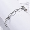 304 Stainless Steel Charm Bracelets LS-STAS-D152-01P-2