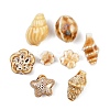 16Pcs 8 Styles Handmade Porcelain Beads PORC-FP0001-12-4