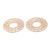 Long-Lasting Plated Brass Filigree Joiners KK-K336-07KCG-2