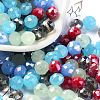 Glass Beads LS-EGLA-A034-SM8mm-49-4