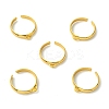 SHEGRACE Adjustable Brass Ring Components XGR0088G-132G-2