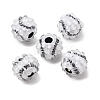 Sports Theme Opaque Acrylic European Beads RB-CBA95A4-04A-01-1