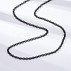 304 Stainless Steel Cable Chain Necklaces STAS-G170-13B-1