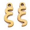 Ion Plating(IP) 304 Stainless Steel Pendants LS-STAS-A045-06G-1