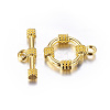 Tibetan Style Alloy Toggle Clasps LS-LF0141Y-NFG-1