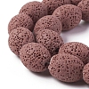Natural Lava Rock Beads Strands G-F671-03B-18-3