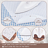 Polyester Shaper Insert for Clothing AJEW-WH0661-28A-4