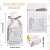 20pcs 2 Colors Rectangle Plastic Candy Gift Bags ABAG-TA0001-35-3