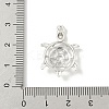Marine Organism Tibetan Style Alloy Pendants FIND-B050-33AS-04-3