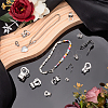 84pcs 7 styles U-Shaped 304 Stainless Steel Clasp STAS-SC0009-13-4