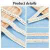 3Pcs 3 Styles Polyester Braided Lace Ribbons DIY-PH0021-26-4