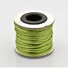 Round Nylon Satin Rattail Cord X-NWIR-O001-A-15-1