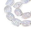 Baroque Natural Nucleated Pearl Keshi Pearl Beads Strands PEAR-S022-08-4