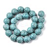 Synthetic Turquoise Beads Strands UNKW-T001-01B-2