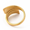 Ion Plating(IP) 304 Stainless Steel Finger Rings for Women Men LS-RJEW-C049-08B-G-3