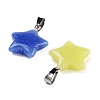 Synthetic Luminous Stone Pendants FIND-A043-02P-3