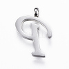 Non-Tarnish 304 Stainless Steel Pendants X-STAS-F129-P-P-2