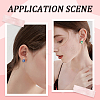 40Pcs 304 Stainless Steel Clip-on Earring Findings STAS-SC0008-39S-5