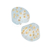 Transparent Glass Beads GLAA-B024-02E-2