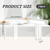 24Pcs Acrylic Craft Honeycomb Dowel Pins FIND-BC0013-60C-2