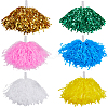 12Pcs 6 Styles Plastic Cheerleading Pom Poms Cheerleading Hand Flowers AJEW-CN0002-99-1