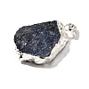 Raw Rough Natural Dyed Quartz Crystal Pendants G-G895-05S-06-2