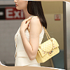 Alloy Enamel Starfish Shell Shape & Imitation Round Pearl Charm Brass Decorative Chains HJEW-ME00047-5