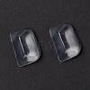 Transparent Resin Cabochons GGLA-G021-04-3