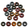 20Pcs Natural Picasso Stone/Polychrome Jasper European Beads G-DC0001-59-1