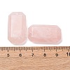 Natural Rose Quartz Pendants G-H325-03-02-3
