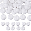 20 Pairs 5 Styles Natural Selenite Craft Doll Eye DIY-FH0009-64-1