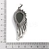 Natural Indian Agate Big Pendants G-G112-02AS-10-3