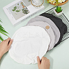 4 Colors Polyester Toilet Lid Dust Cover AJEW-CN0003-21B-3