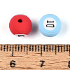 Handmade Polymer Clay Beads CLAY-T022-14M-3