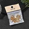 SHEGRACE Brass Screw Clip-on Earring Findings XGR0064G-52G-6