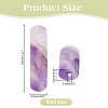 6Pcs Natural Fluorite Connector Charms G-AR0006-27C-2