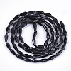 Opaque Solid Color Glass Beads Strands GLAA-T009-002-2
