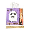 24Pcs 6 Styles Halloween Theme Kraft Paper Gift Bags with Handles CARB-FS0001-09-5