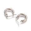 Non-Tarnish 304 Stainless Steel Geometric Hoop Earrings LS-STAS-D171-16C-P-2