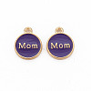 Mother's Day Alloy Enamel Charms LS-ENAM-T016-11H-RS-2