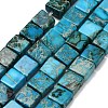 Dyed Natural Imperial Jasper Beads Strands G-F833-A01-01A-2