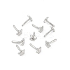 Star Brass Head Pins KK-U051-02P-02-2