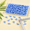 200Pcs Opaque Acrylic Beads SACR-FS0001-39G-10