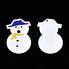 Transparent Printed Acrylic Pendants KY-S163-341-3