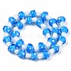 Mushroom Handmade Lampwork Beads Strands LAMP-R116-17A-2
