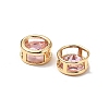 Brass Micro Pave Cubic Zirconia Beads KK-A259-12G-07-2