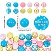 1 Set Resin Round Beads Set RESI-PH0002-03-2