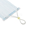 Star PVC Plastic Cord Lock for Mouth Cover LS-KY-D013-02D-4